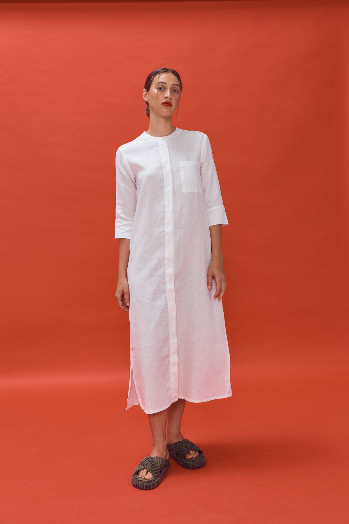 Load image into Gallery viewer, Caracol Tunic - White