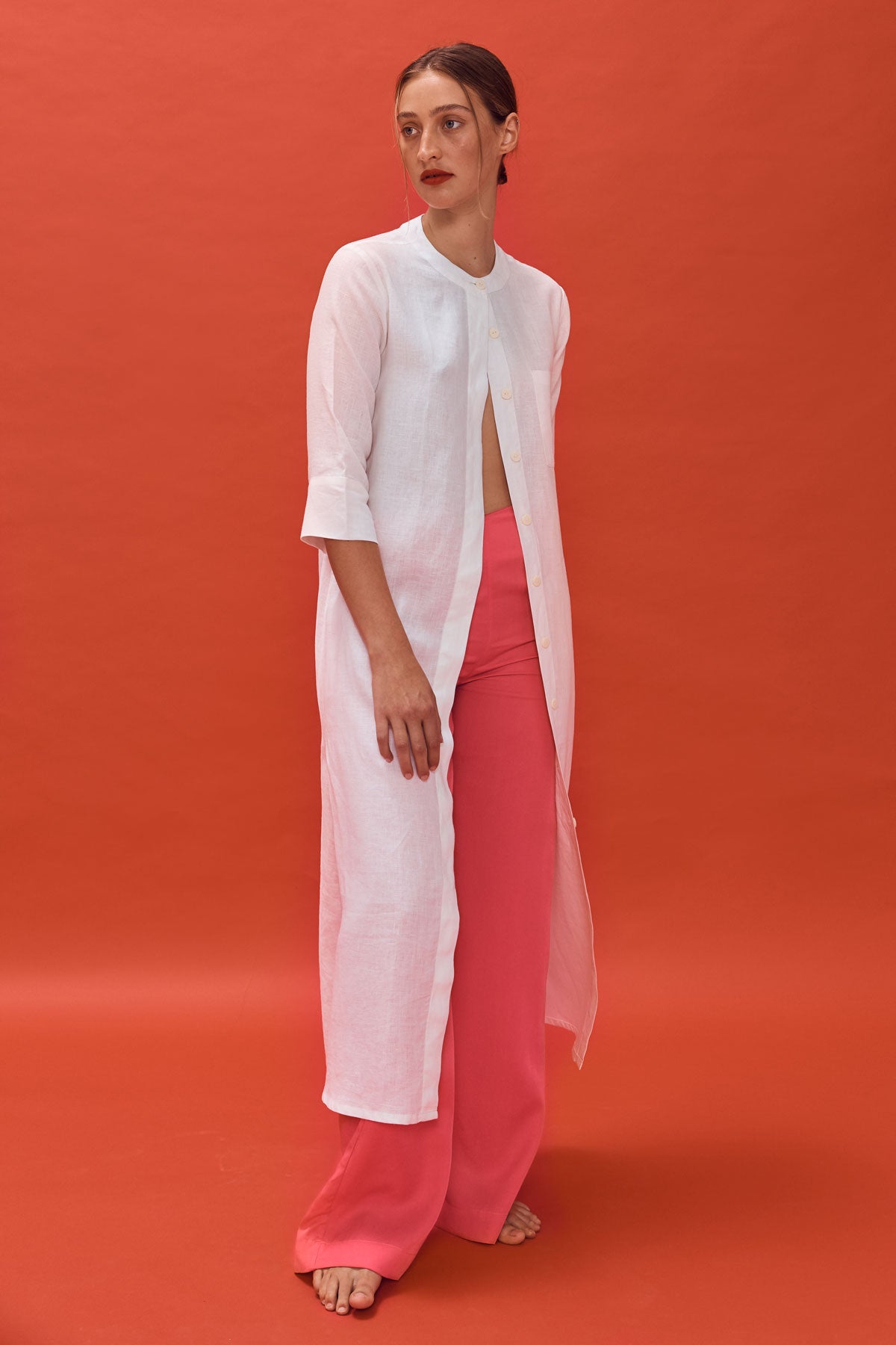 Load image into Gallery viewer, Caracol Tunic - White
