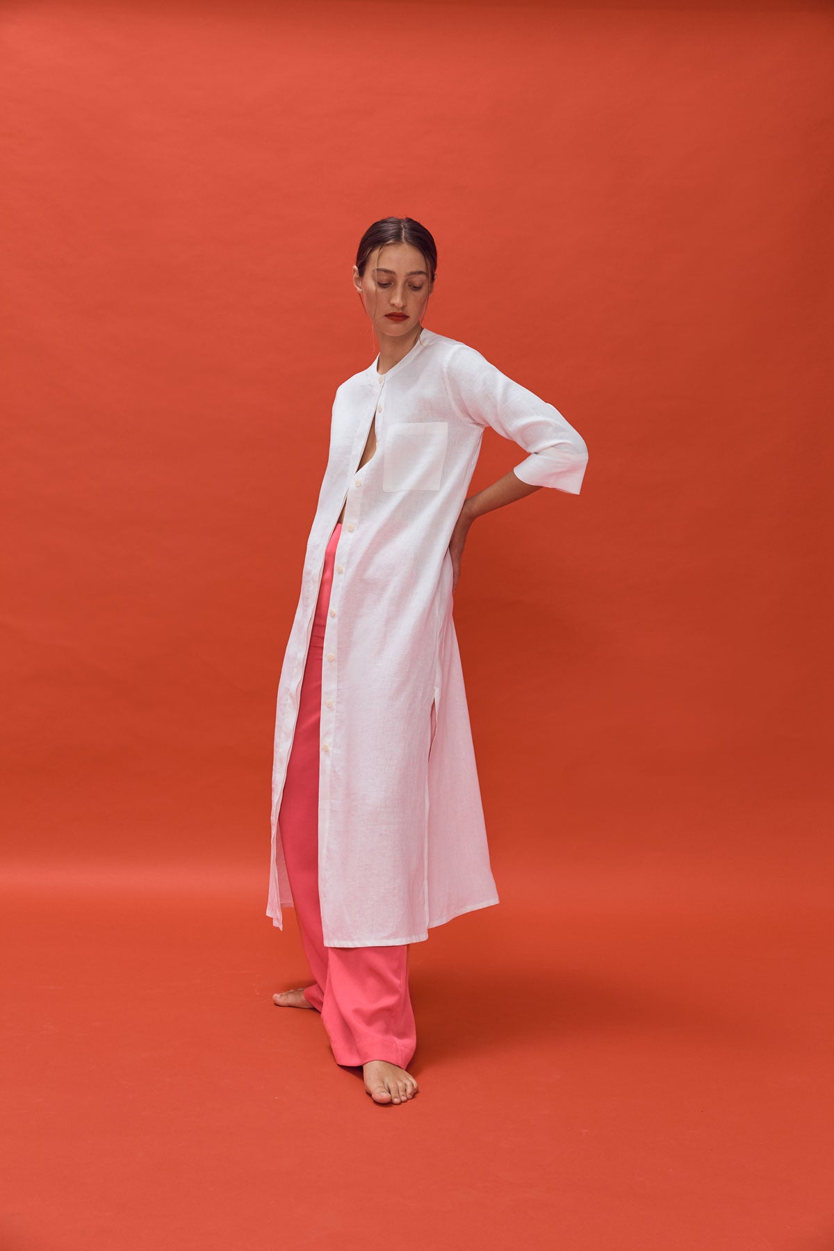 Load image into Gallery viewer, Caracol Tunic - White