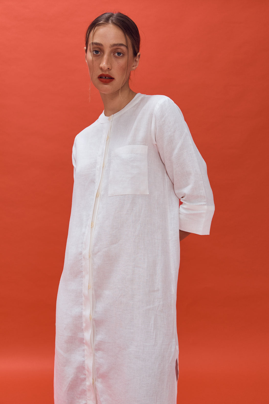 Load image into Gallery viewer, Caracol Tunic - White