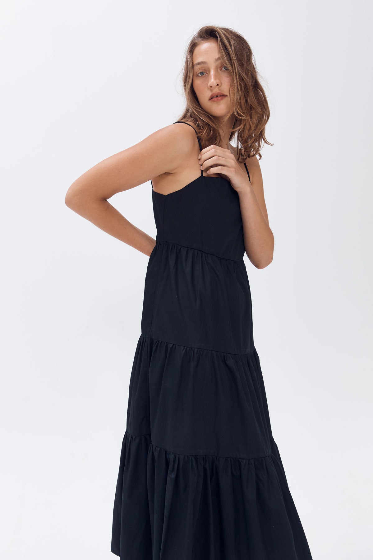 Load image into Gallery viewer, Salvia Dress - Black