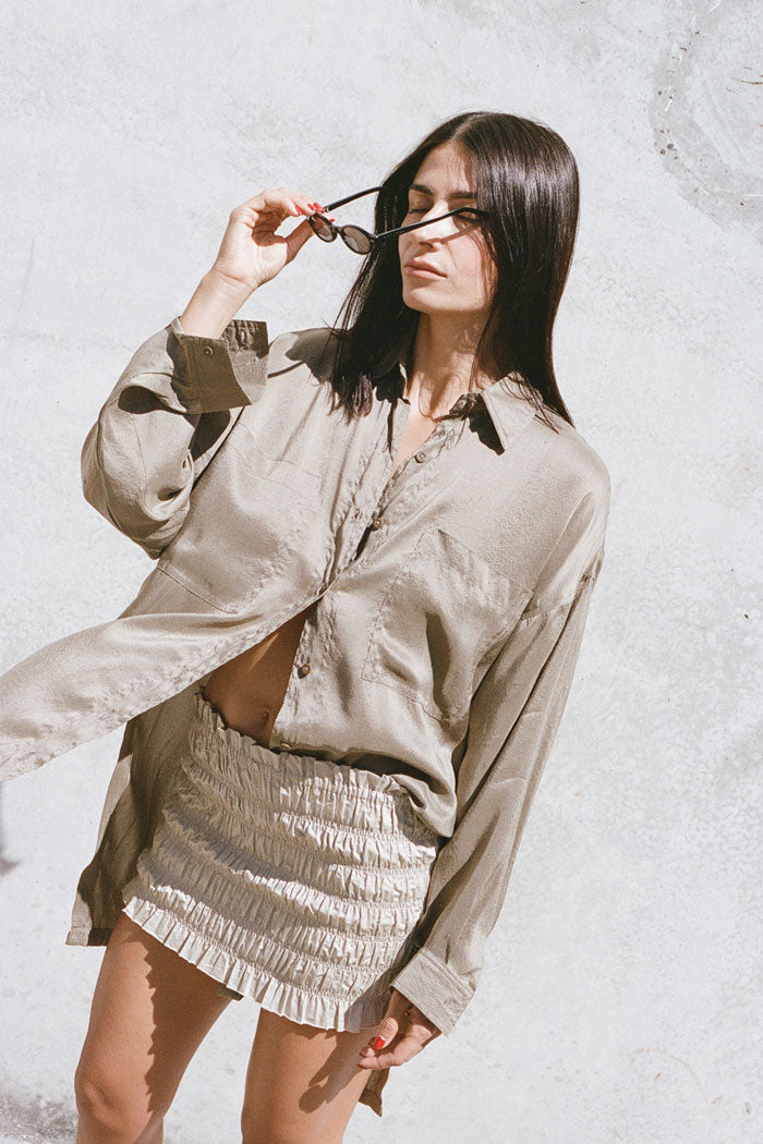 Load image into Gallery viewer, Mercurio Shirt - Nutmeg
