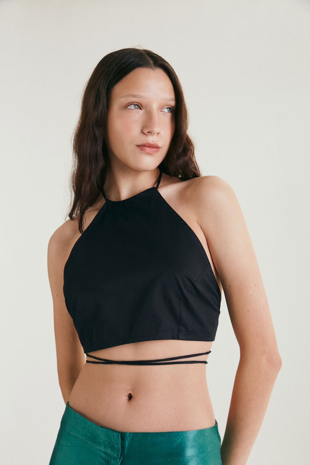 Load image into Gallery viewer, Tropical Top - Black
