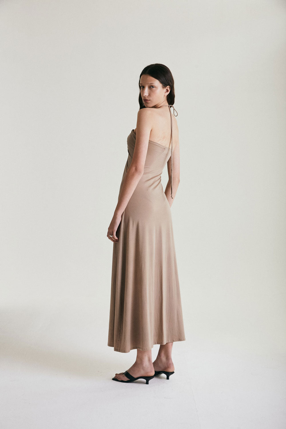 Load image into Gallery viewer, LUNA DRESS - NUTMEG
