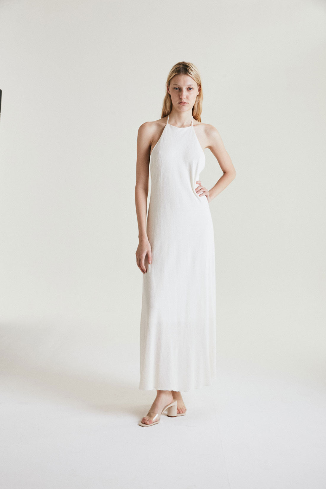 Load image into Gallery viewer, WAVE DRESS - PEARL
