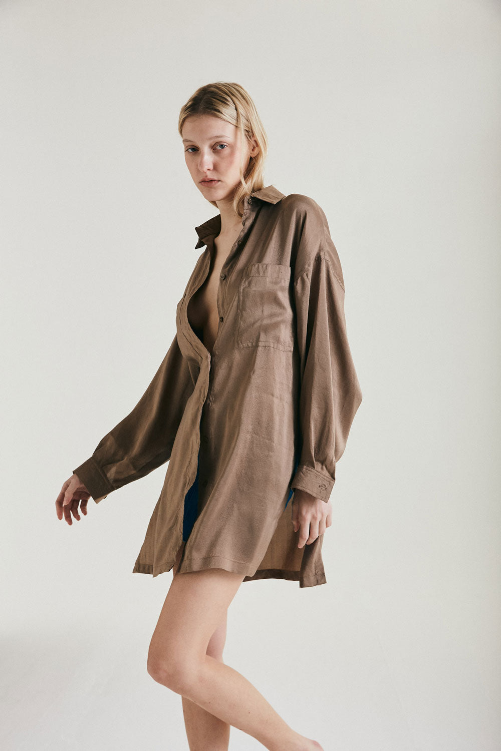 Load image into Gallery viewer, Mercurio Shirt - Nutmeg
