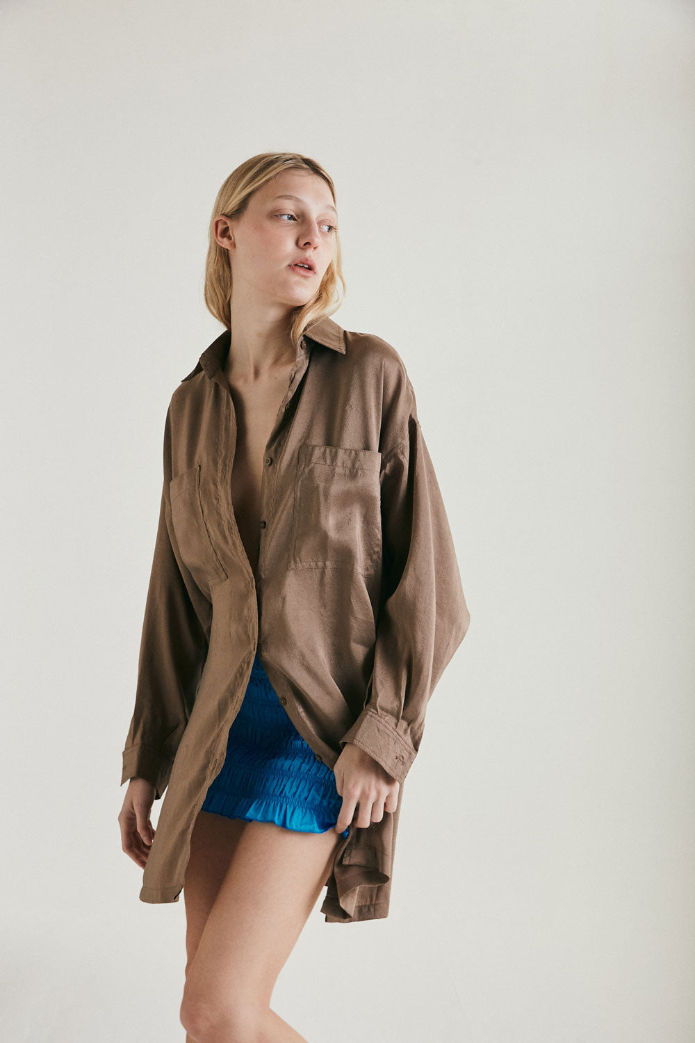 Load image into Gallery viewer, Mercurio Shirt - Nutmeg
