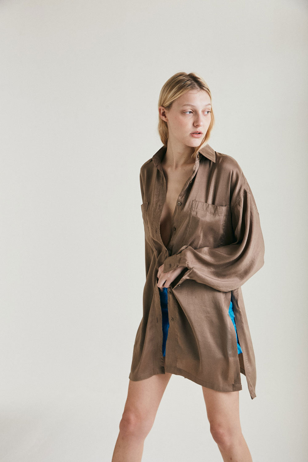 Load image into Gallery viewer, Mercurio Shirt - Nutmeg
