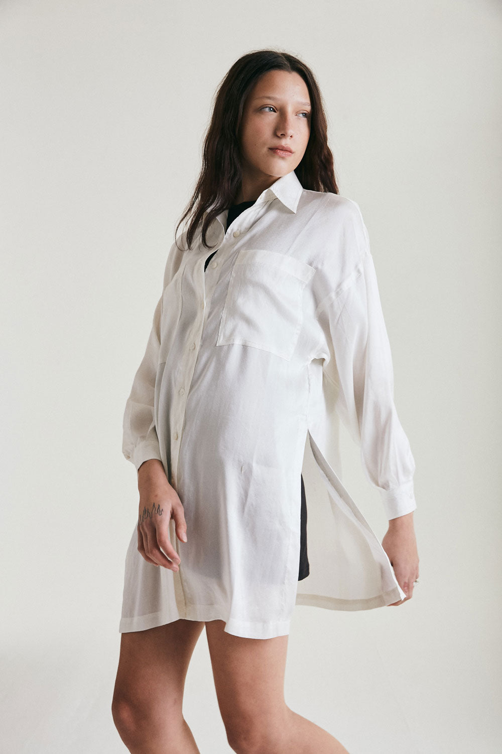 Load image into Gallery viewer, Mercurio Shirt - Pearl
