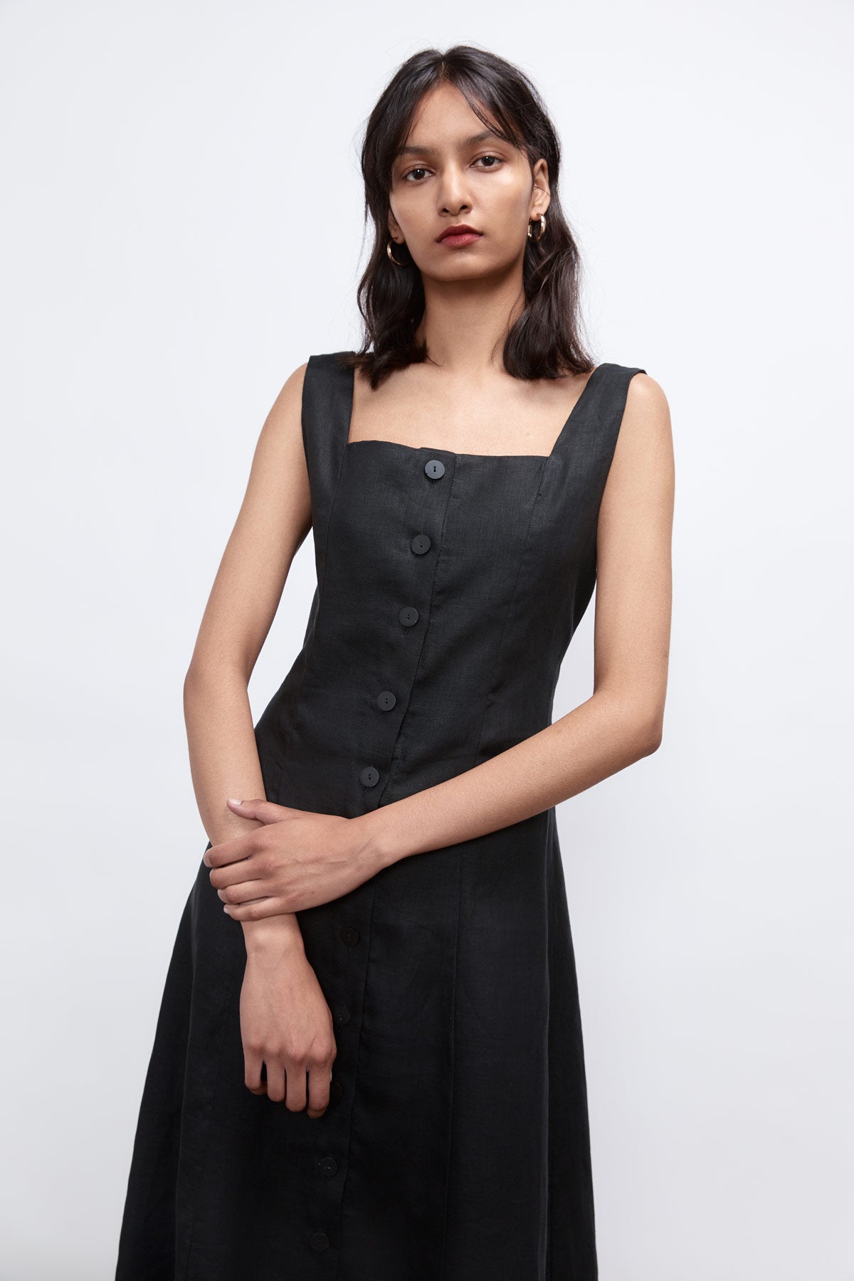 Load image into Gallery viewer, Aloe Dress - Black
