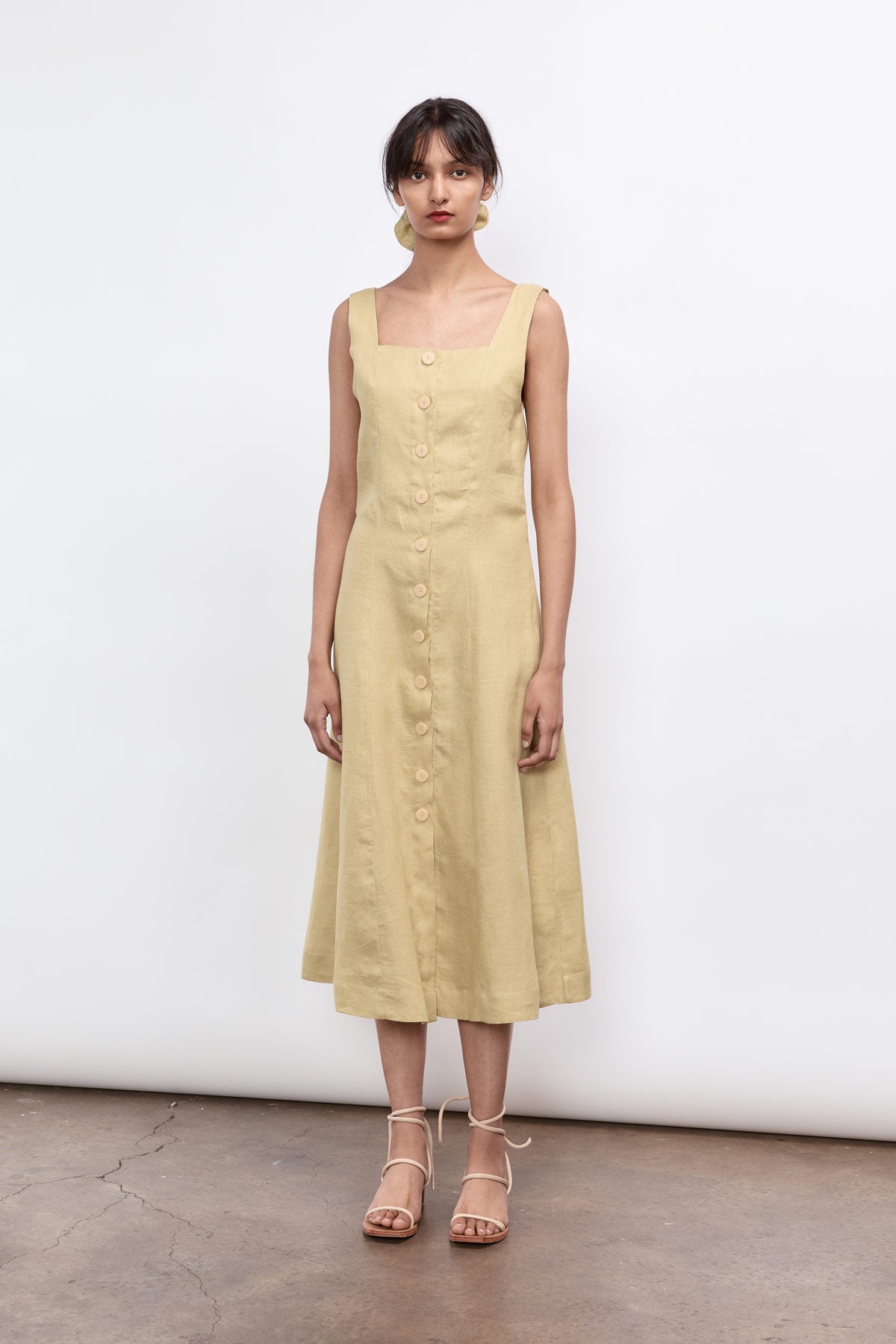 Load image into Gallery viewer, Aloe Dress - Pistachio
