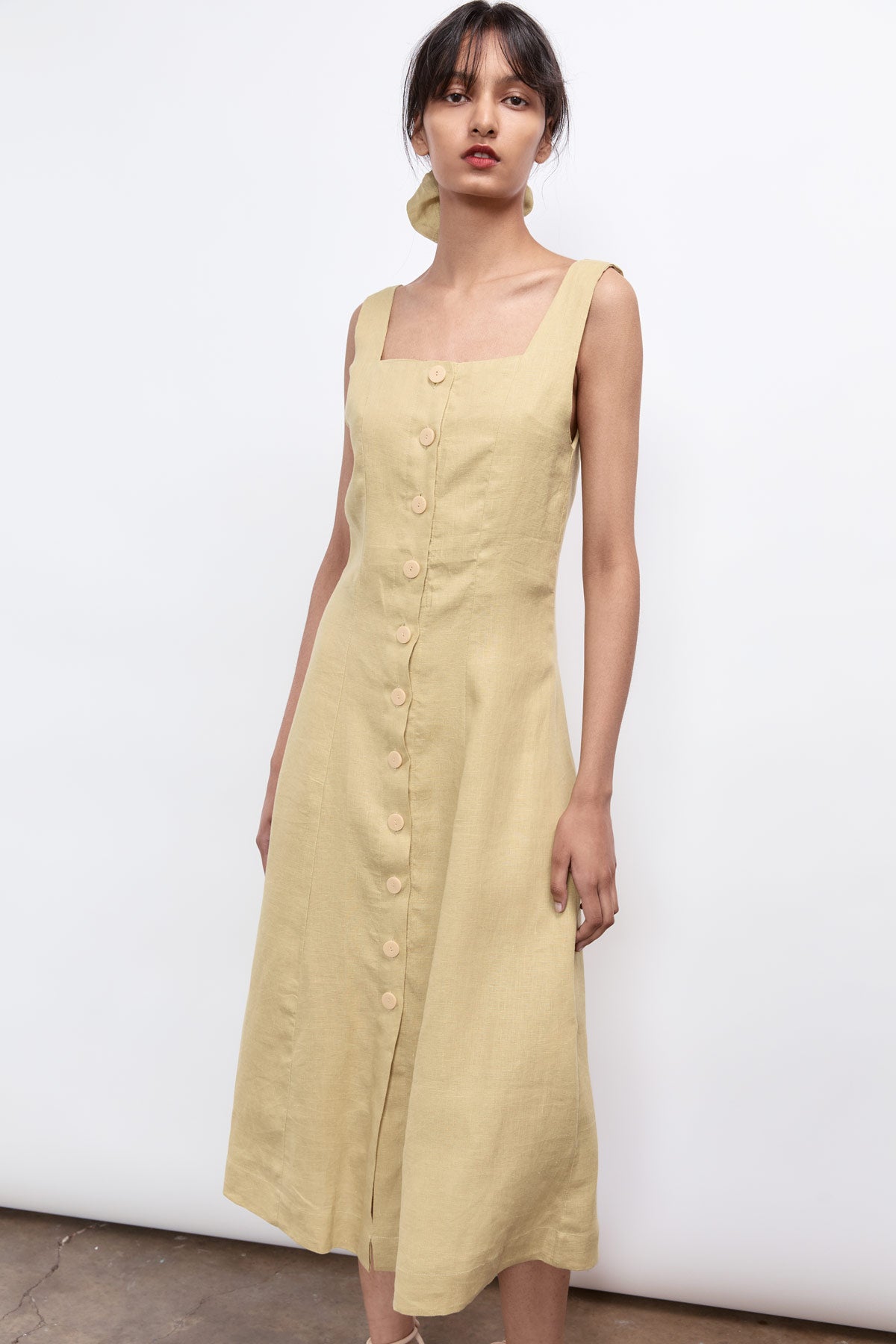 Load image into Gallery viewer, Aloe Dress - Pistachio
